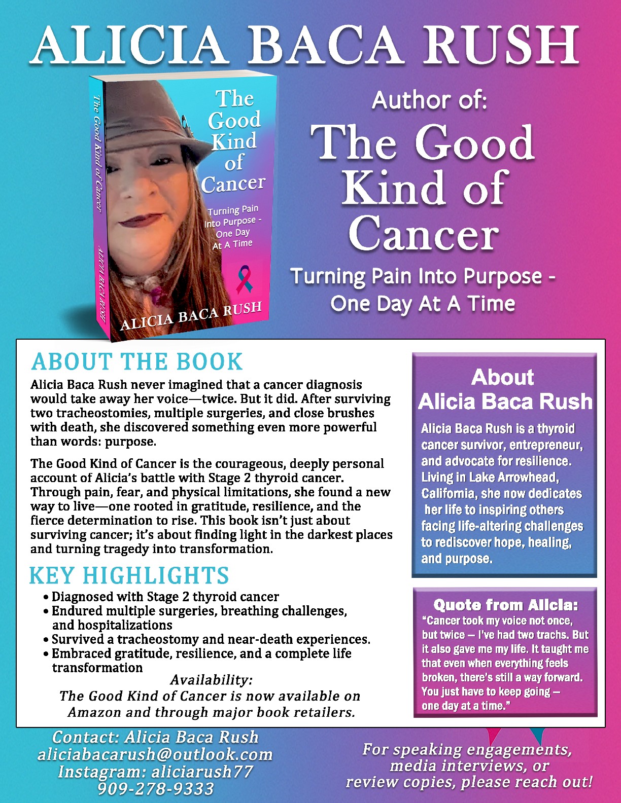 The Good Kind of Cancer promotional graphic